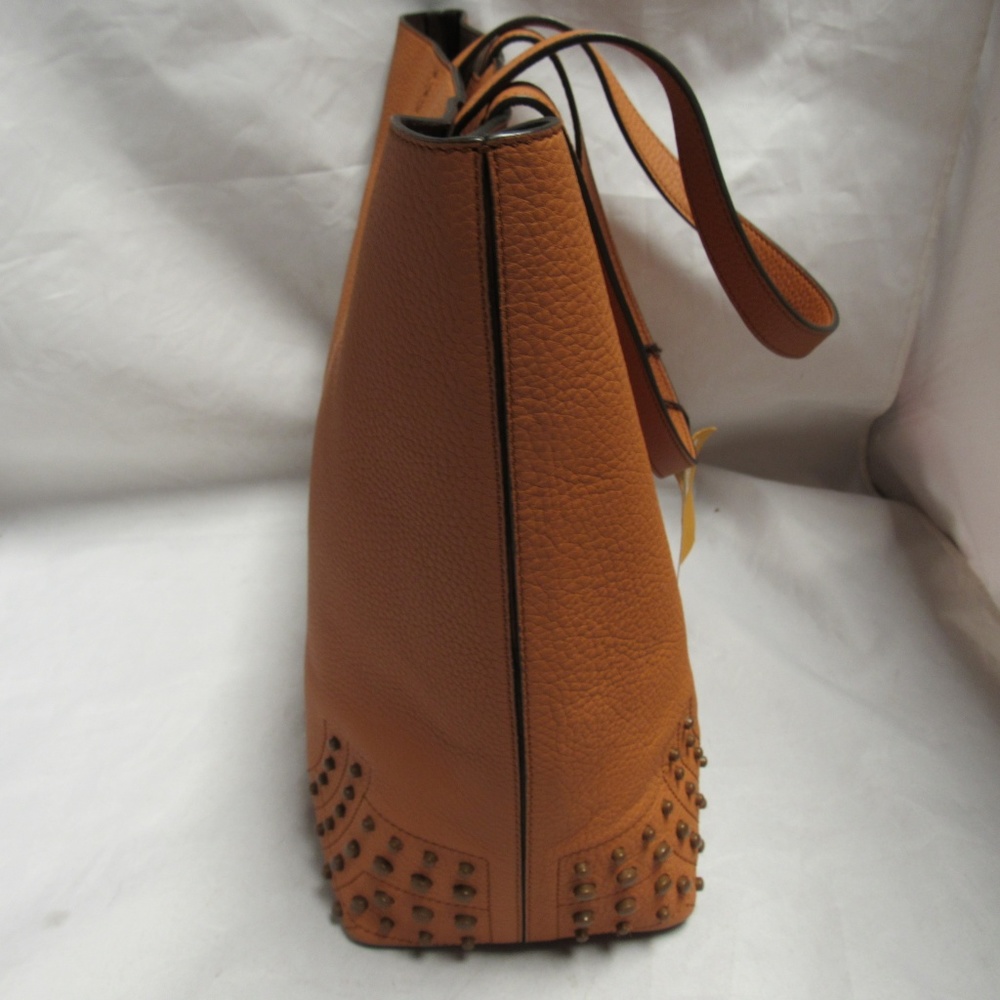 Tod's Brown Leather Gommini Detailed Tote - Picture 5 of 6